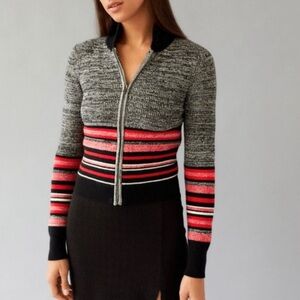 BDG Quinn Zip up Sweater